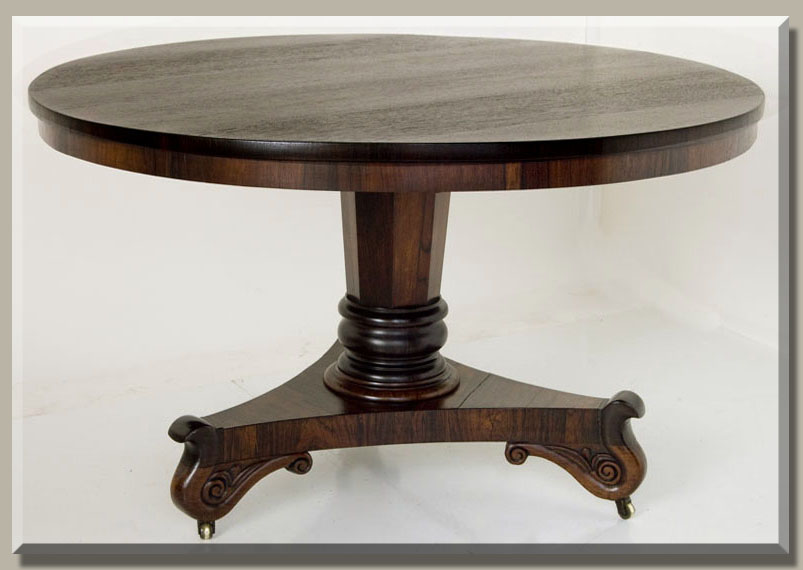 Antique Rosewood Center Table