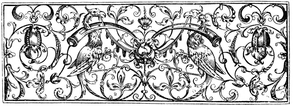Antique Engraving Flourish