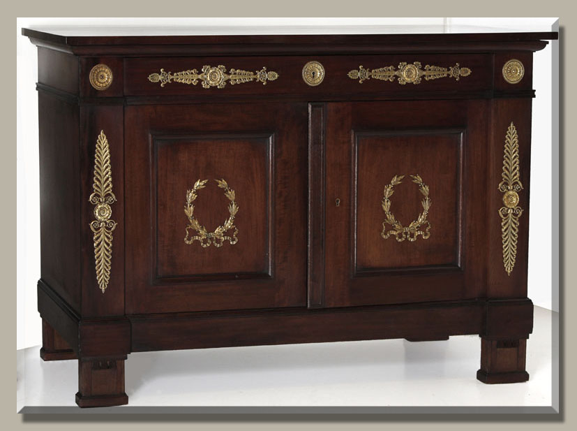 French Empire Style Antique Buffet