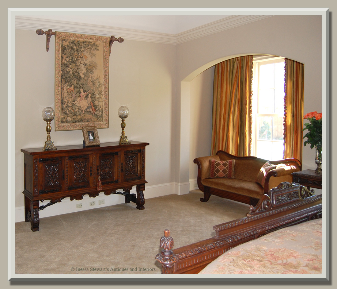 Antique Bed Alternate View