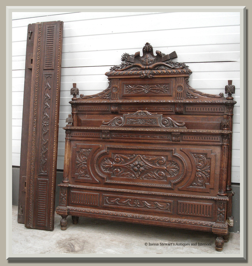 Antique Bed Before View