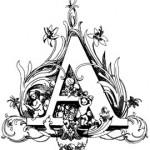 Antique Letter Engraving