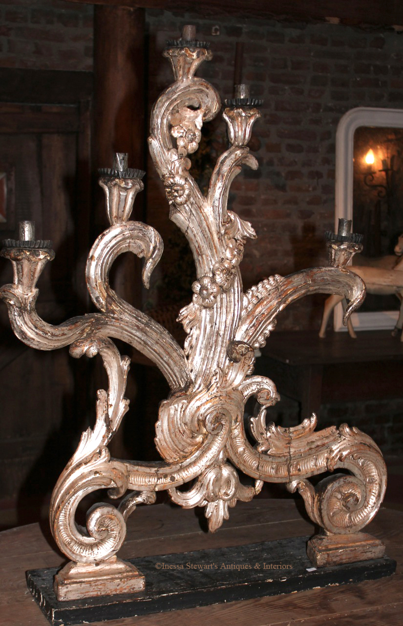Antiques Accessory Candelabras