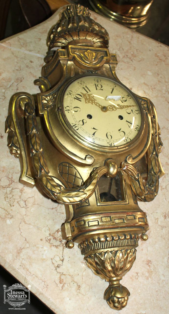 Antique Bronze Clock Antique Bronze Clock