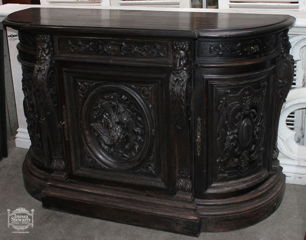 Antique buffet, carved furniture Antique buffet, carved furniture