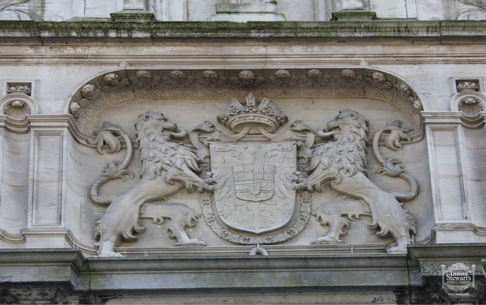 Antique European architecture Antique European architecture