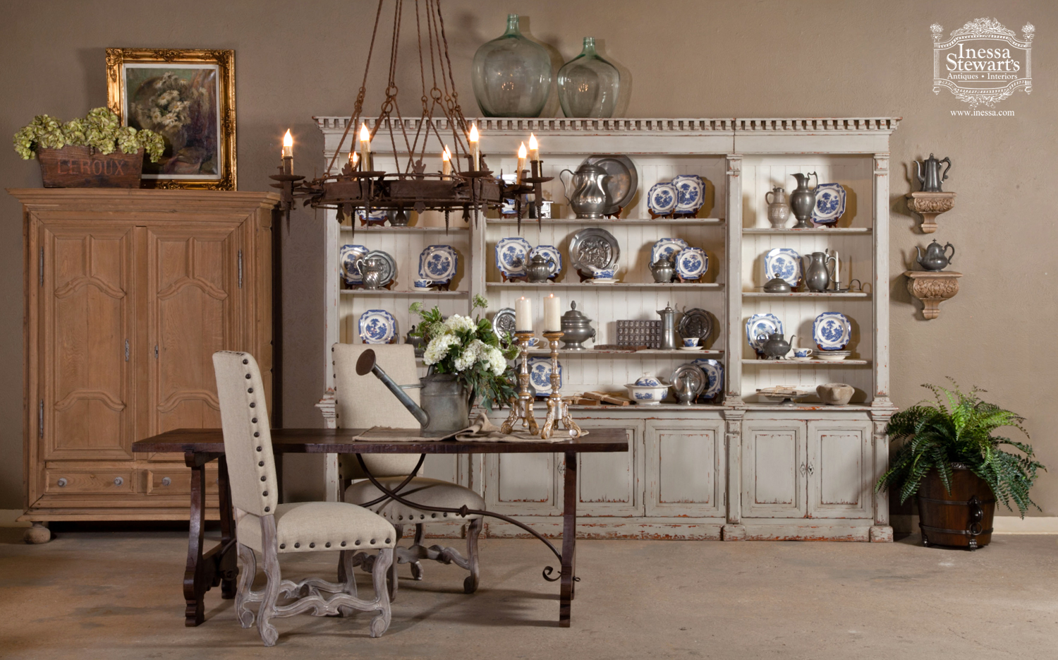 Antiques in Style Beverly Drive Magazine Inessa Stewart's Antiques