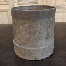 Antique Wooden Grain Measure Bucket