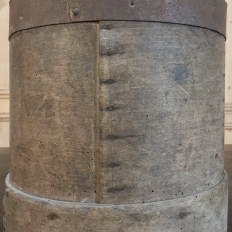 Antique Wooden Grain Measure Bucket