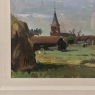 Mid-Century Framed Oil Painting on Board by Joseph Tilleux of Antwerp (1896-1978)