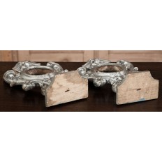 Pair 18th Century Italian Silver-Gilt Monstrances