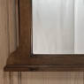 Antique Hand-Carved French Walnut Backsplash Mirror
