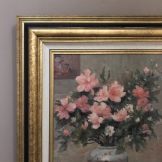 Framed Oil Painting on Canvas