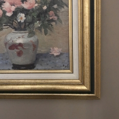 Framed Oil Painting on Canvas