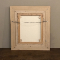 Framed Oil Painting on Canvas