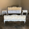 Antique Louis XV French Painted Bed