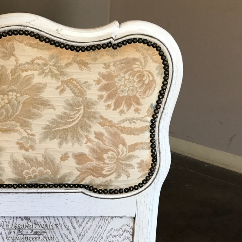 Antique Louis XV French Painted Bed Inessa Stewart's Antiques