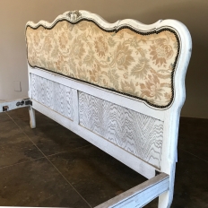 Antique Louis XV French Painted Bed