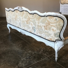 Antique Louis XV French Painted Bed