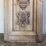 Grand 19th Century French Louis XVI Hand-Carved Oak Panel, over 9 Feet Tall