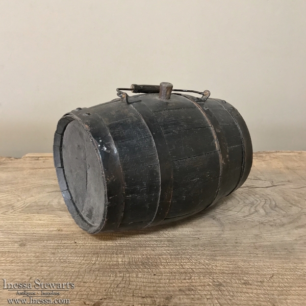 19th Century Small Wine Barrel