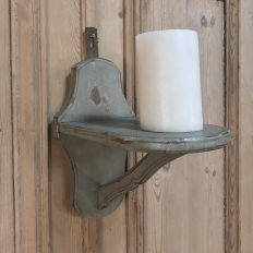 Antique Painted Wall Sconce