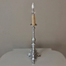 19th Century Pewter Candlestick Lamp ca. 1880