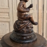 18th Century Hand Carved Wood Statue of a Little Boy