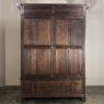 Grand 19th Century Italian Walnut Neoclassical Bookcase