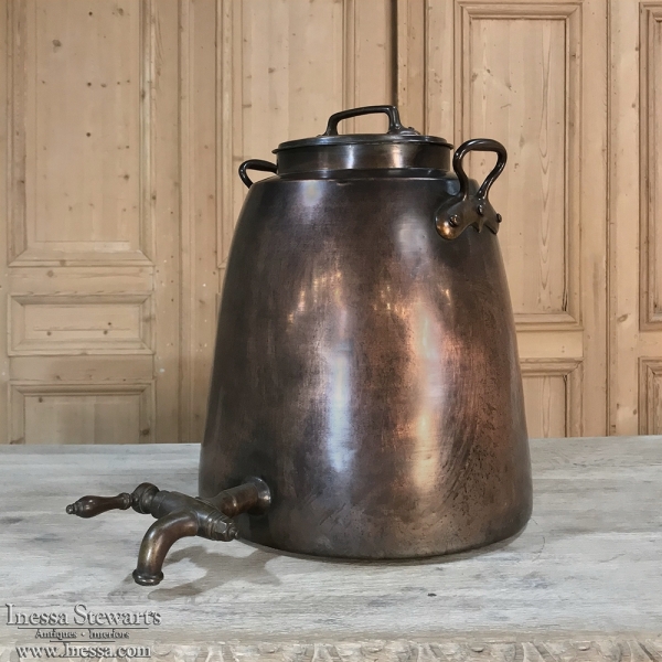 19th Century Copper Banquet Coffee Server