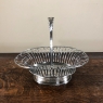French Silver Plate Louis XVI Style Basket