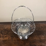French Silver Plate Louis XVI Style Basket