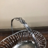French Silver Plate Louis XVI Style Basket