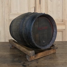 19th Century Tavern Barrel with Stand
