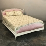 Antique French Louis XVI Painted Bed ca. 1950