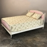Antique French Louis XVI Painted Bed ca. 1950