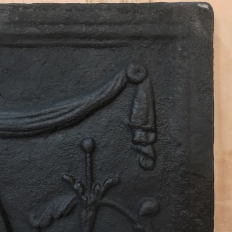 18th Century French Cast Iron Fireback