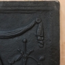 18th Century French Cast Iron Fireback