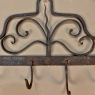 Pair 19th Century Spanish Wrought Iron Spoon Racks from Malaga