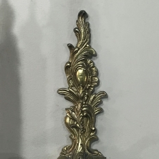 Pair Antique French Louis XV Bronze Sconces