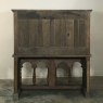 Early 19th Century Rustic Country French Raised Cabinet