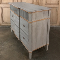 Reproduction French Louis XVI Painted Commode