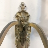 Pair French Louis XVI Bronze Sconces