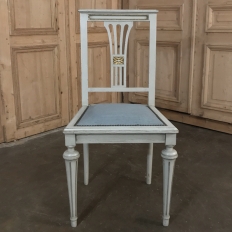 19th Century French Painted Salon Chair