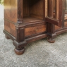 19th Century French Louis XVI Rosewood Triple Display Armoire ~ Bookcase