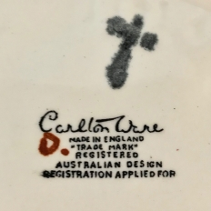 English Carlton Ware 19 Piece Tea Serving Set