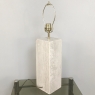Mid-Century Travertine Table Lamp
