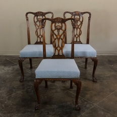 Antique English Chippendale Side Chair