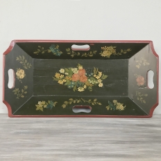 Antique Swedish Painted Serving Tray