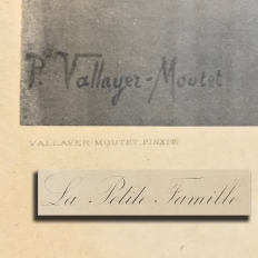 19th Century Framed French Engraving